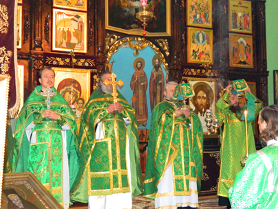 Празднование перенесения мощей святого благоверного князя Александра Невского